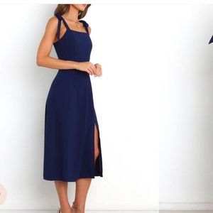 Petal & Pup Navy "Laurel Dress"